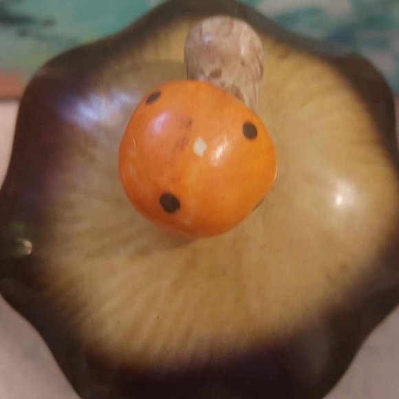 SOLD SOLD Super cute vintage 1970s  Laurentian Merry Mushroom teapot/coffee pot - Picture 8 of 10